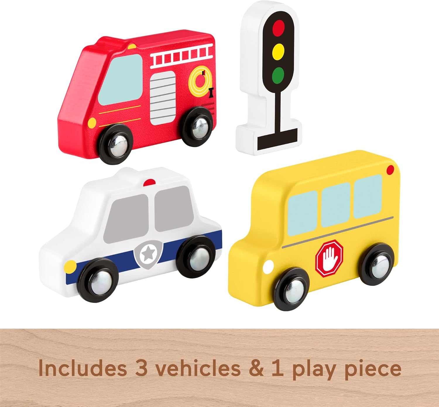 Fisher Price Wooden Vehicle Pack