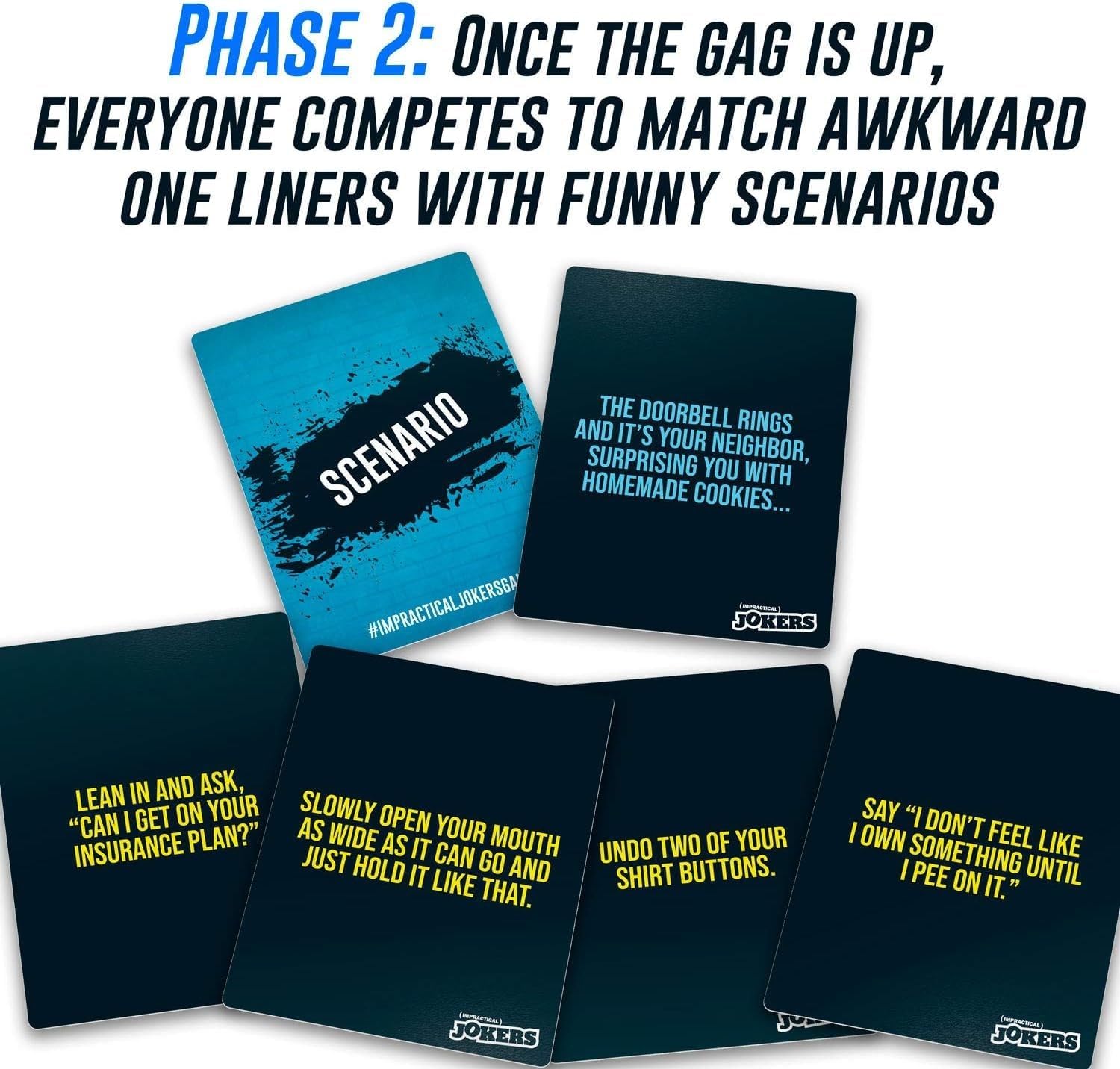 Tru TV Impractical Jokers Game - Box of Challenges