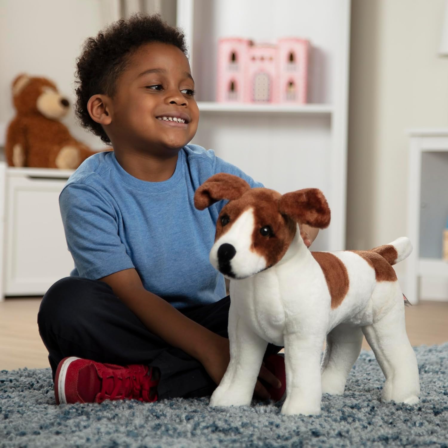 Melissa & Doug Jack Russel Terrier Big Plush Toy