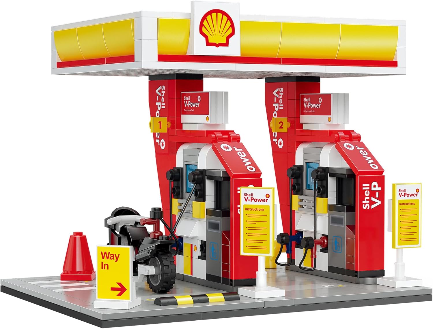 Cada Shell Retaistation 305 Piece Construction Set