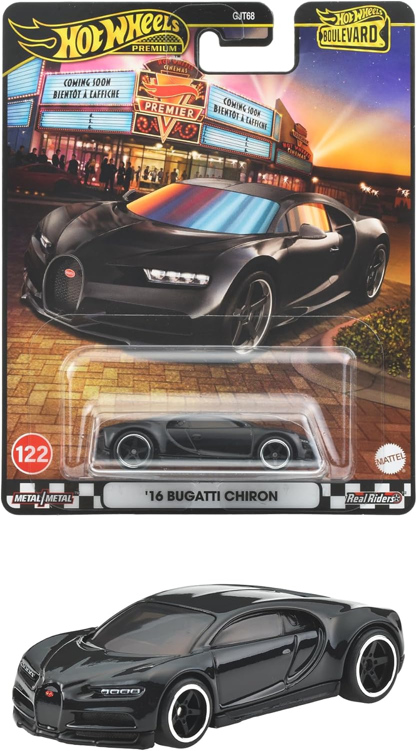 Hot Wheels Premium Boulevard 16 Bugatti Chiron