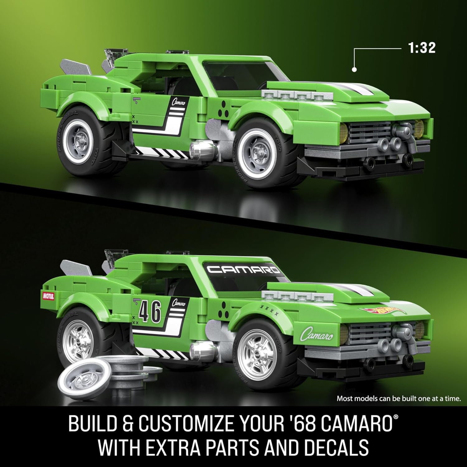 Hot Wheels Brick Shop Custom '68 Camaro