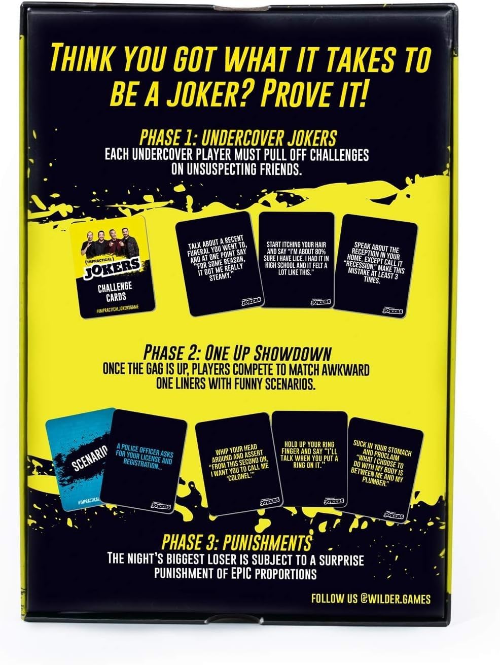 Tru TV Impractical Jokers Game - Box of Challenges