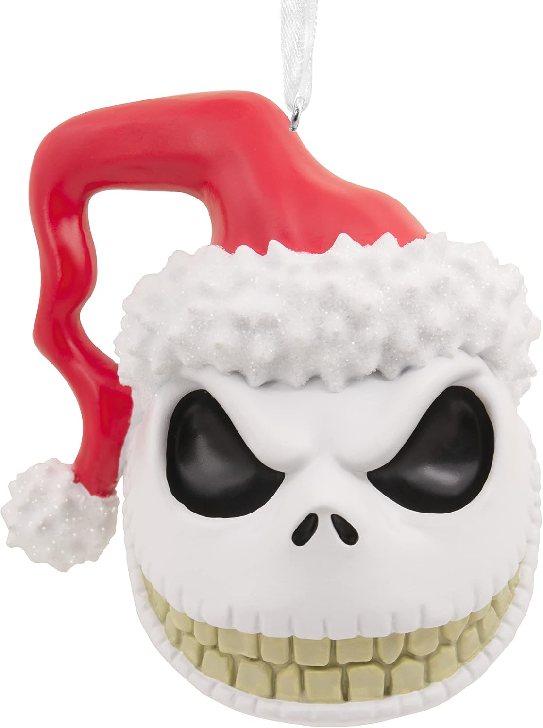 Hallmark Jack Skellington Santa Head Resin Christmas Decoration