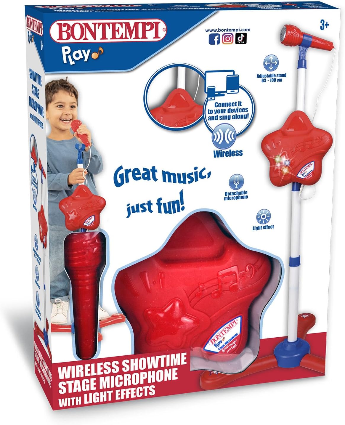 Bontempi Wireless Showtime Stage Microp