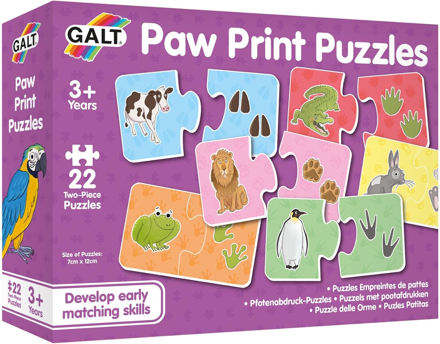 Galt Paw Print Puzzles