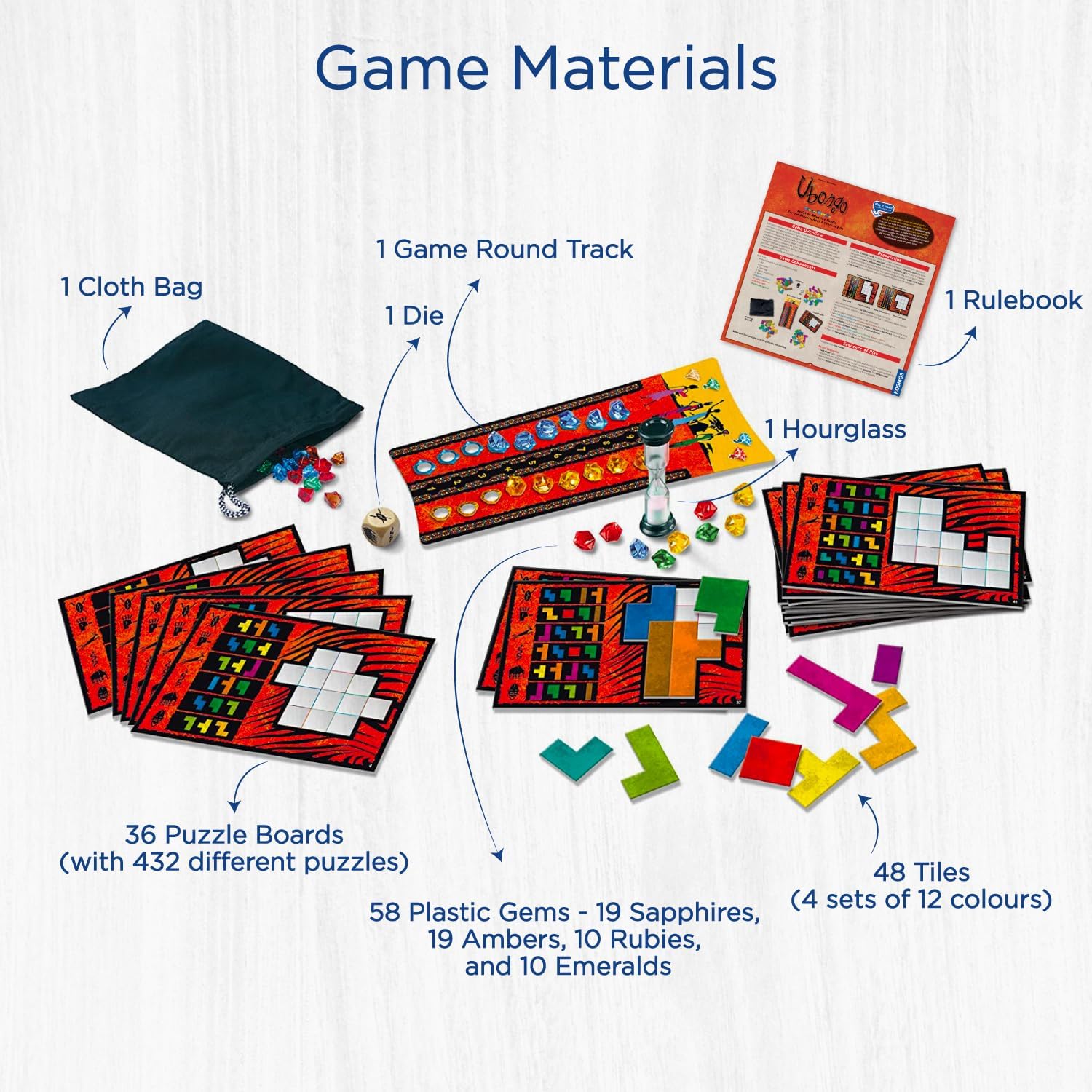 Ubongo Classic Game