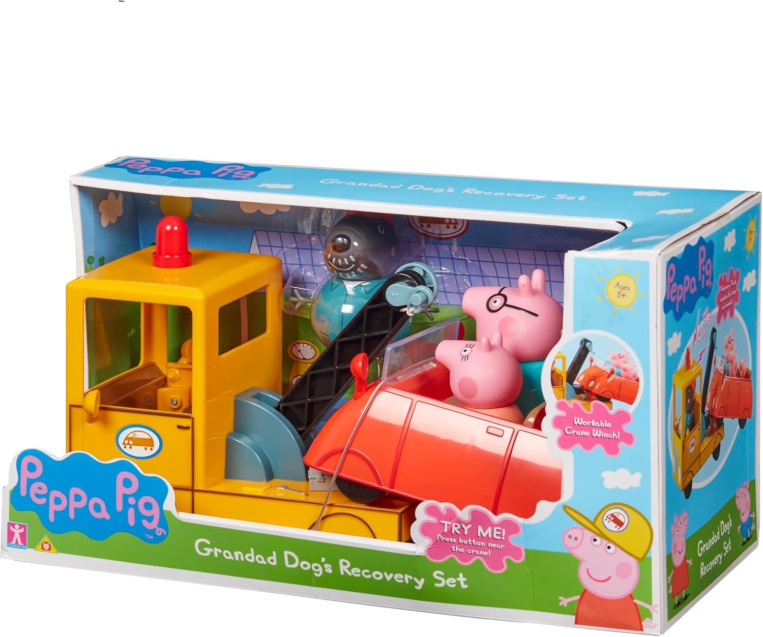 Peppa Pig Grandad Dogs Recovery Vehicle Playset