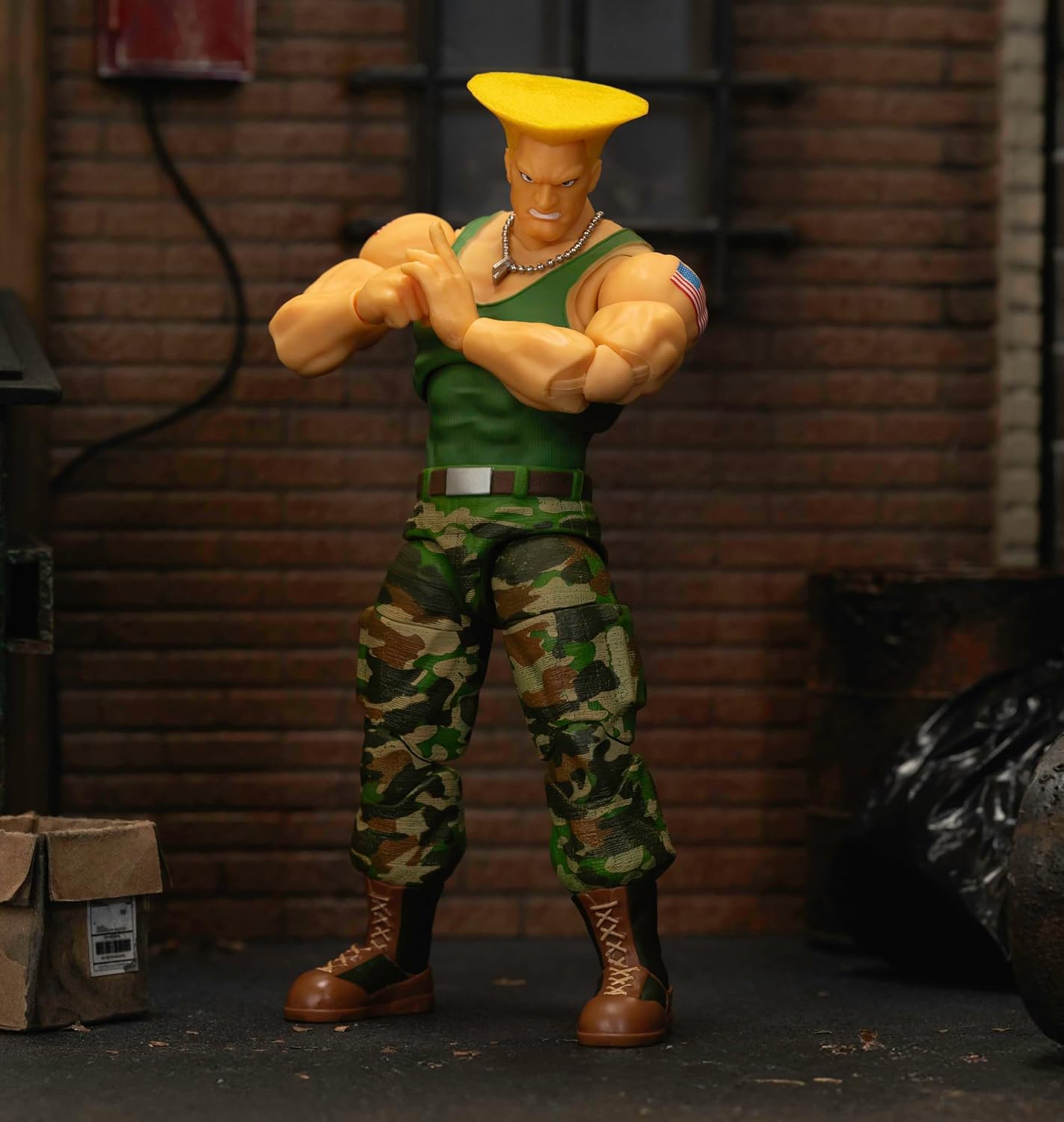 Jada Ultra Street fighter II Guile Action Figure