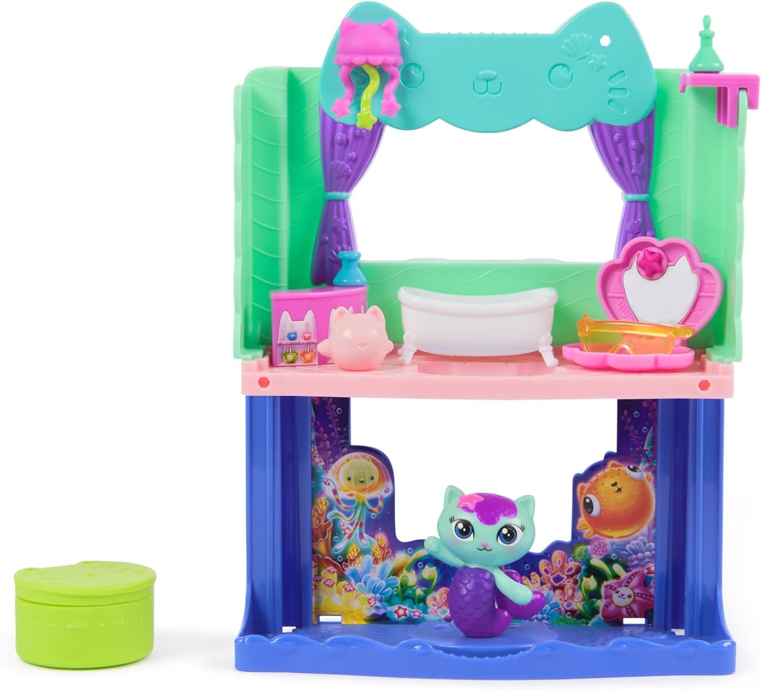 Gabby's Dollhouse: The Movie, MerCat's Spa-wesome Bathroom