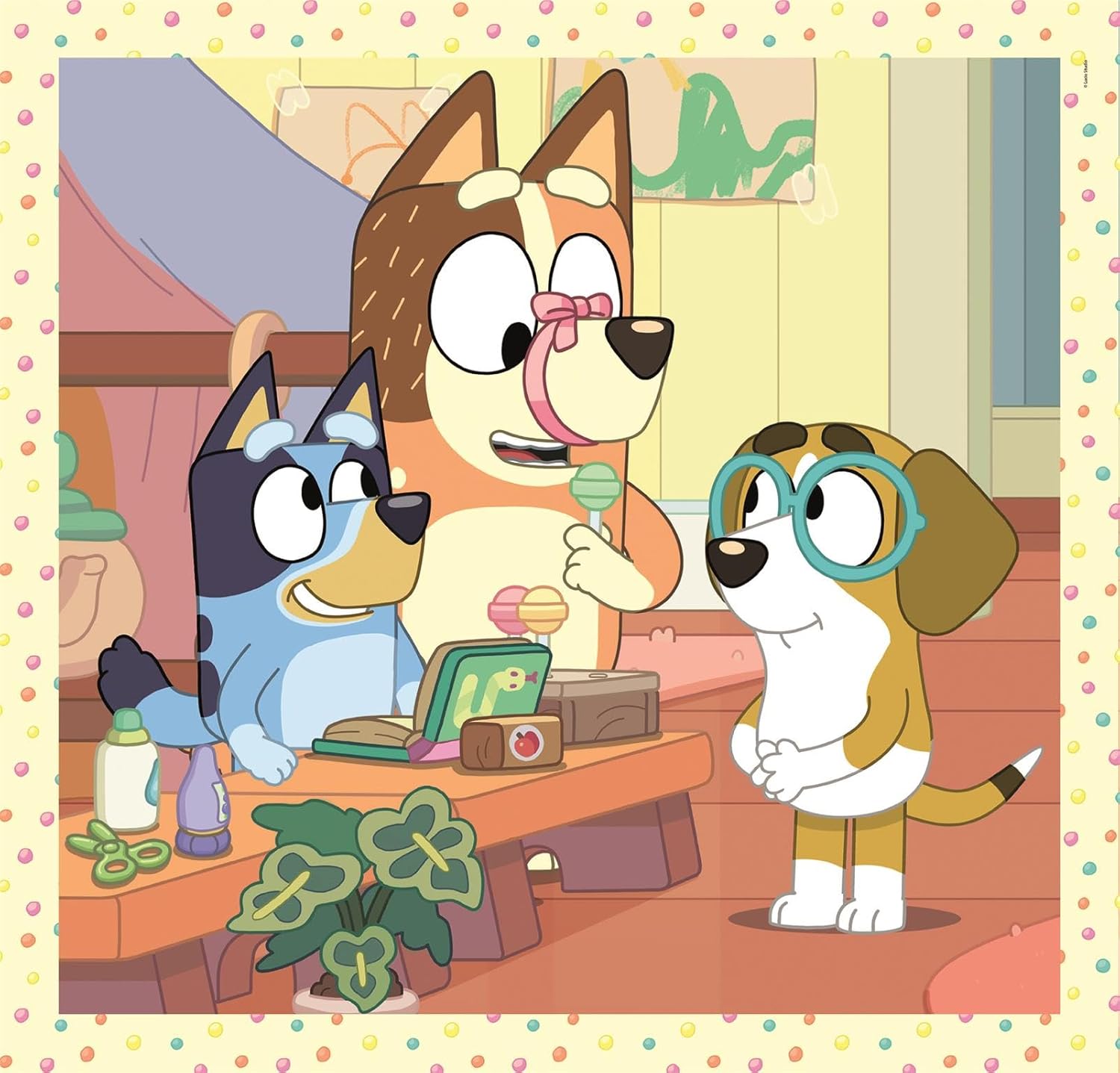 Clementoni Bluey 3x48 Piece Puzzle