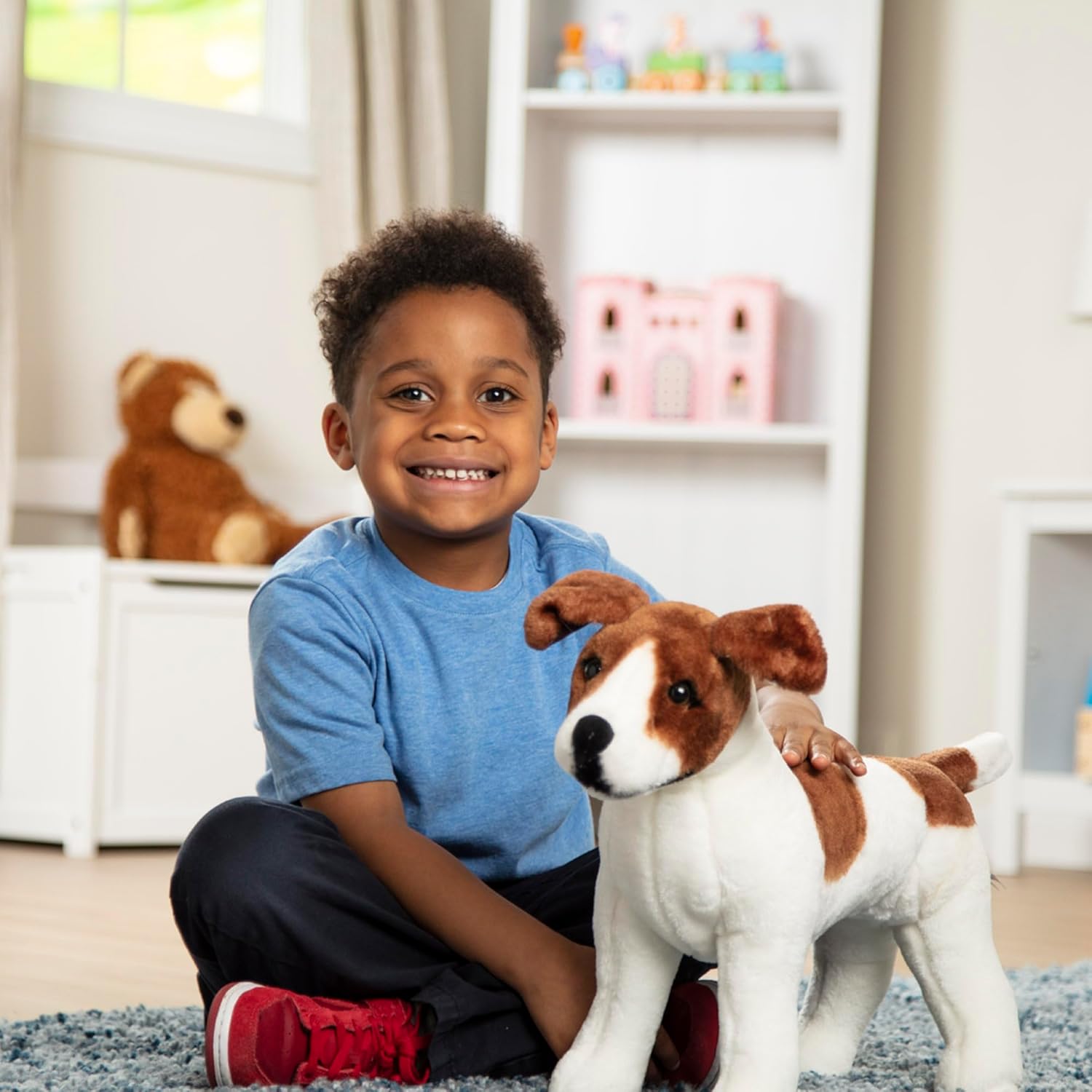 Melissa & Doug Jack Russel Terrier Big Plush Toy