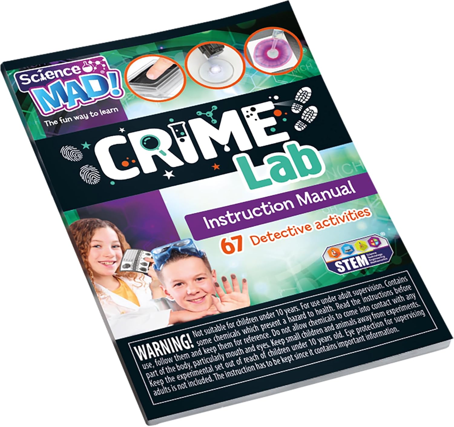Science Mad Crime Lab Playset