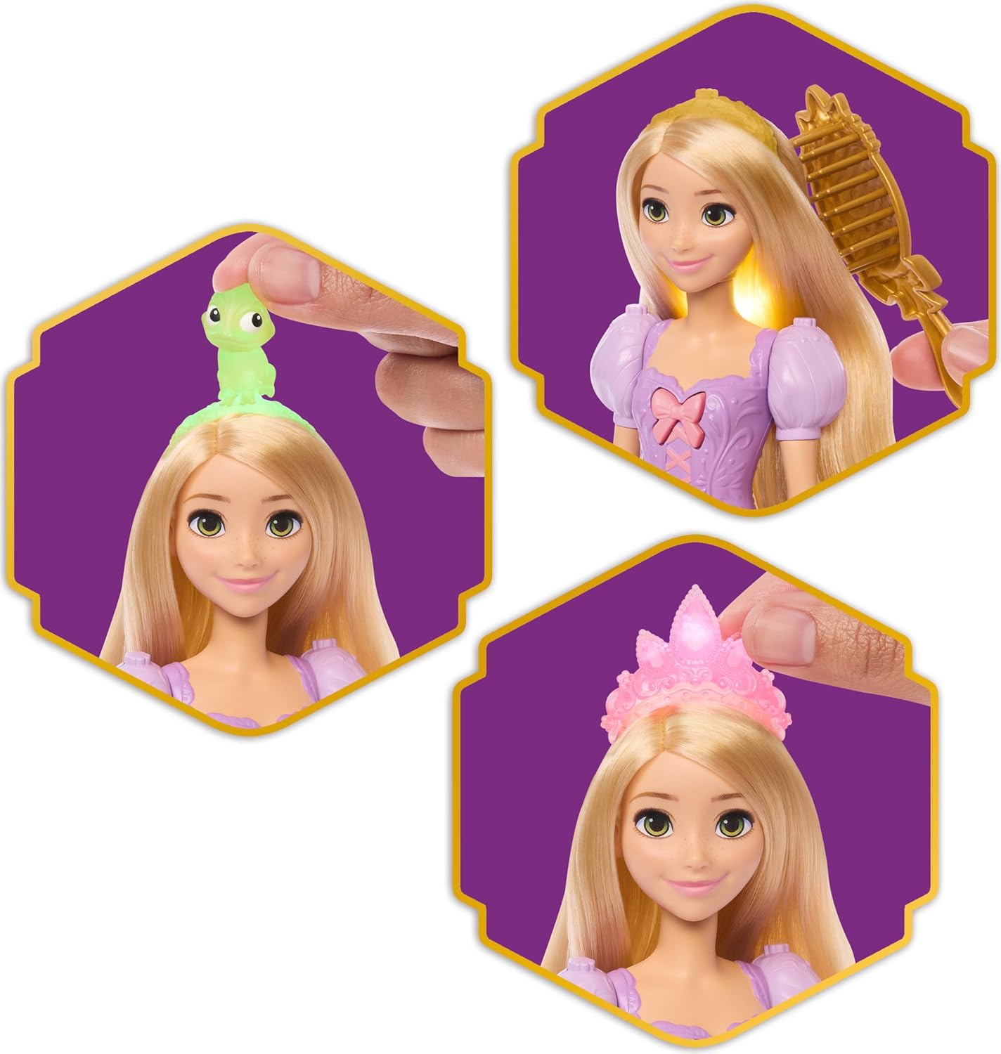 Disney Princess Magical Hair Rapunzel Fashion Doll