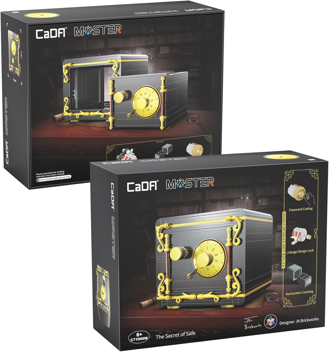 Cada The Secret of Safe 1:1 Scale Construction Set