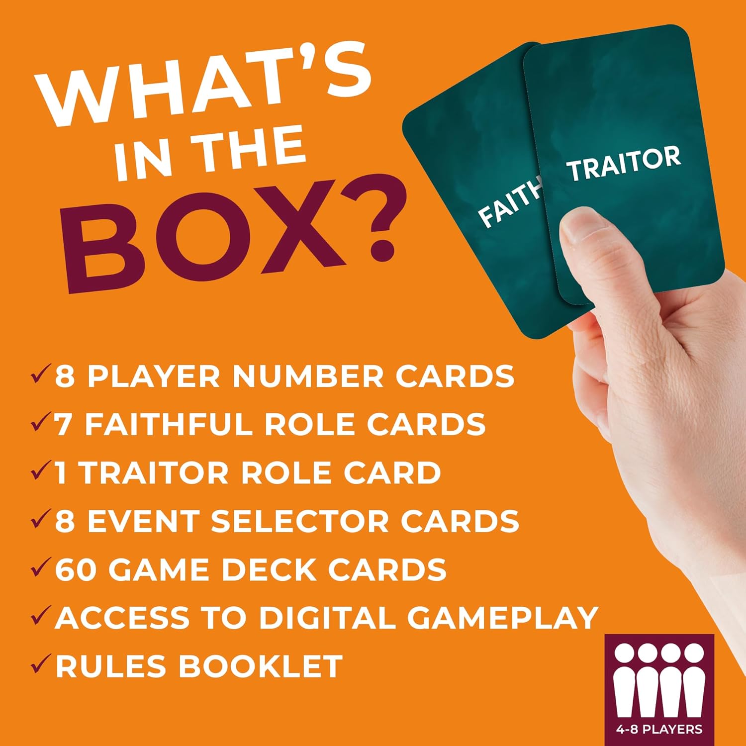 The Traitors Card Game
