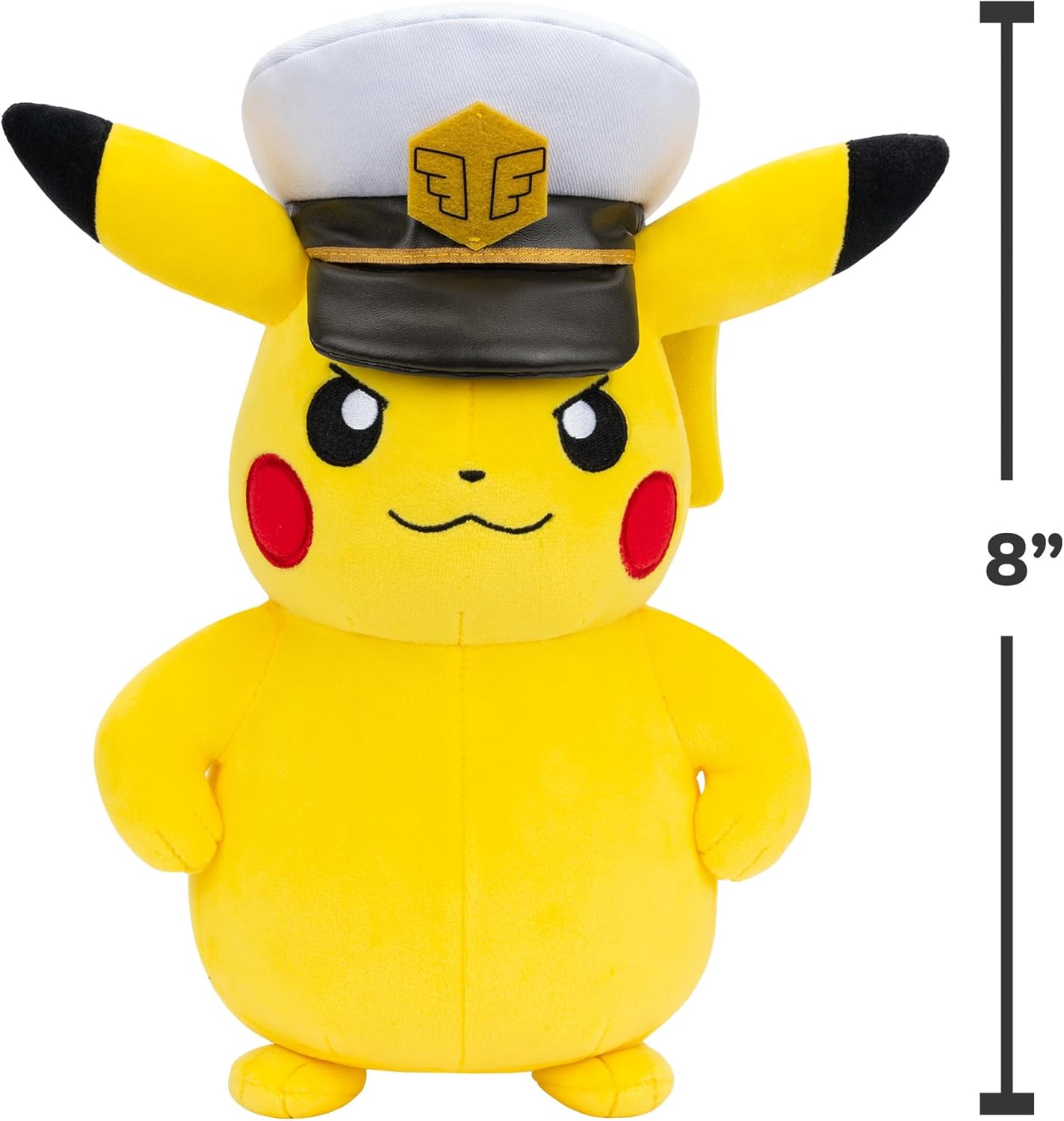 Pokémon 8" Plush Captain Pikachu #1