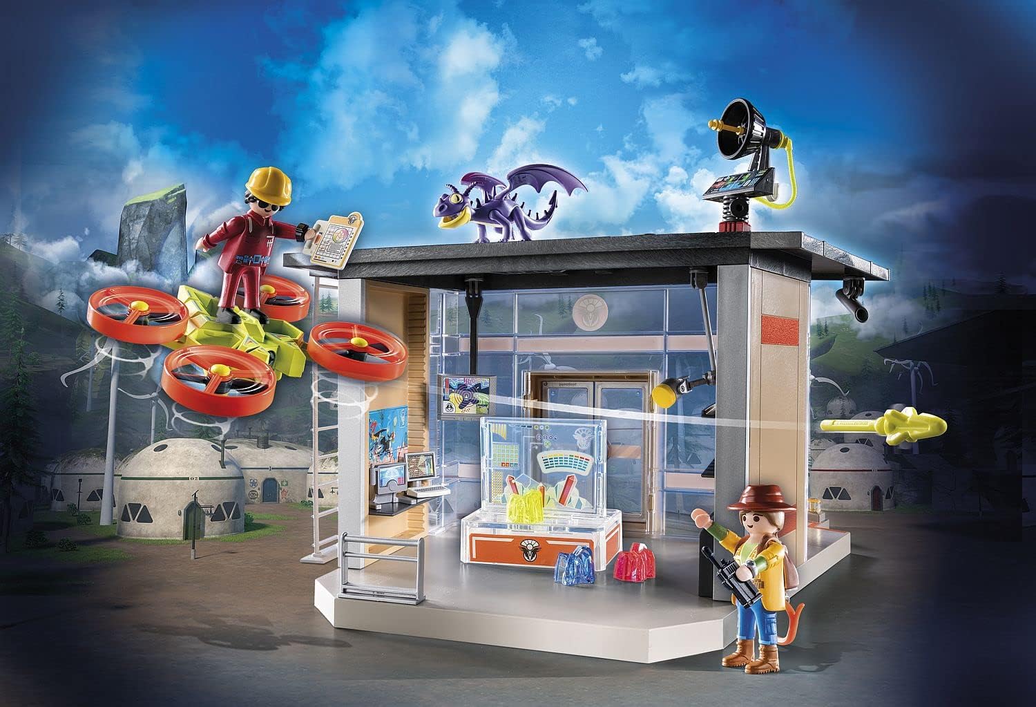 Playmobil Dragons: The Nine Realms - Icaris Lab Playset