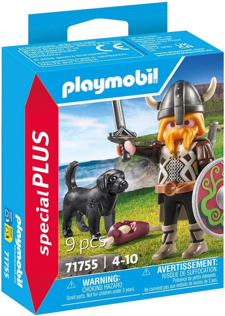 Playmobil Viking with Guard Dog