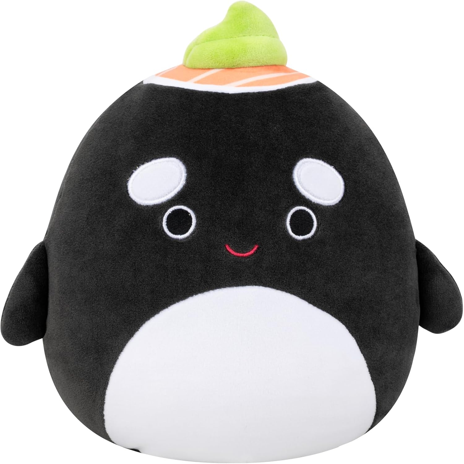 Squishmallows 20cm Kai The Black Sushi Orca Plush