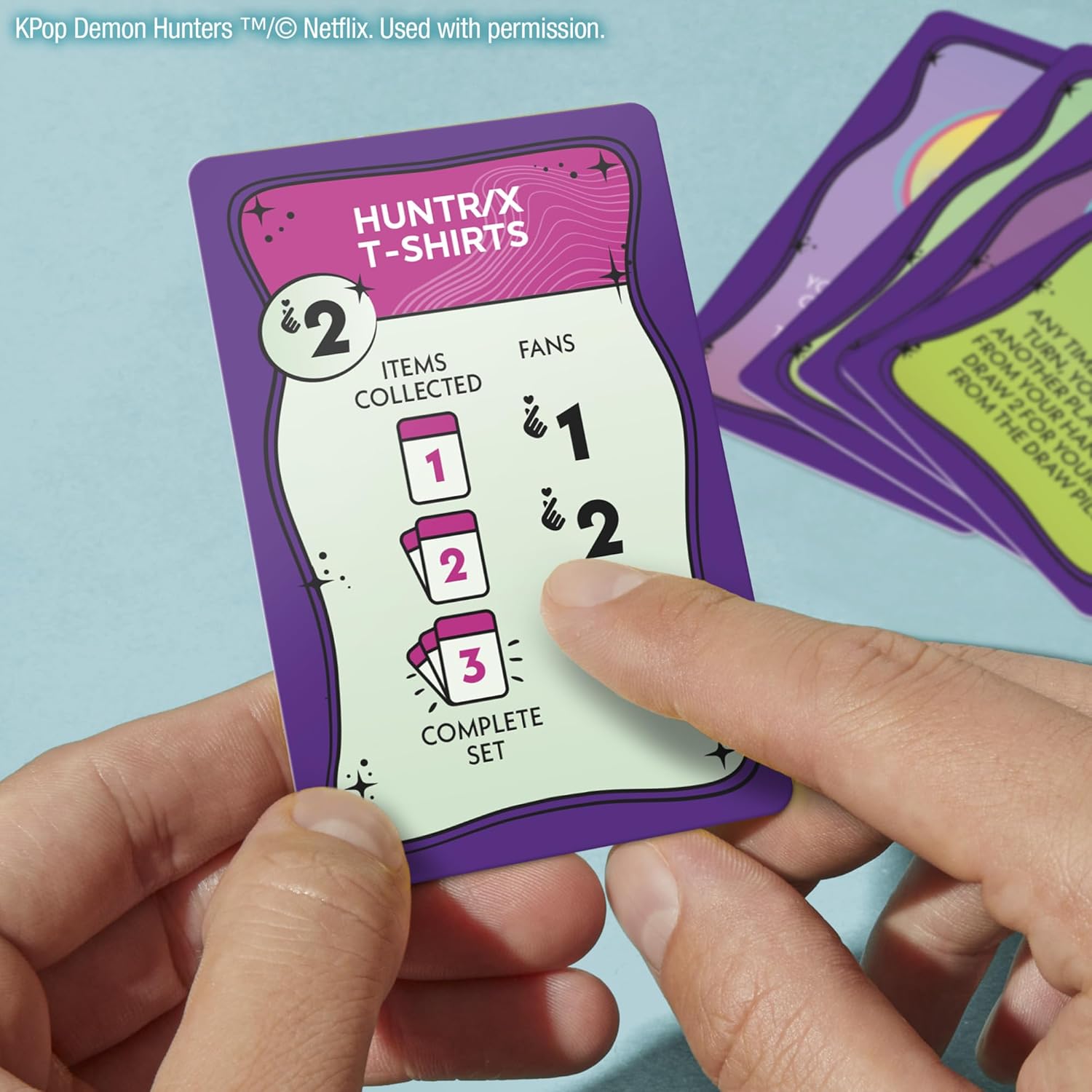 Monopoly Deal K-Pop Demon Hunters Card Game