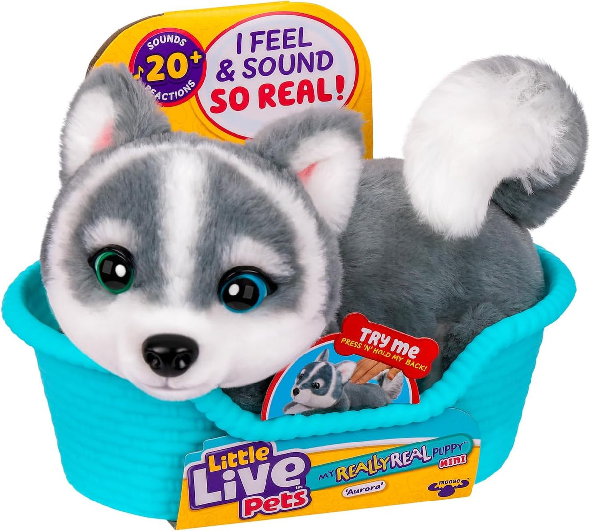 Little Live Pets My Really Real Pet Puppy Aurora