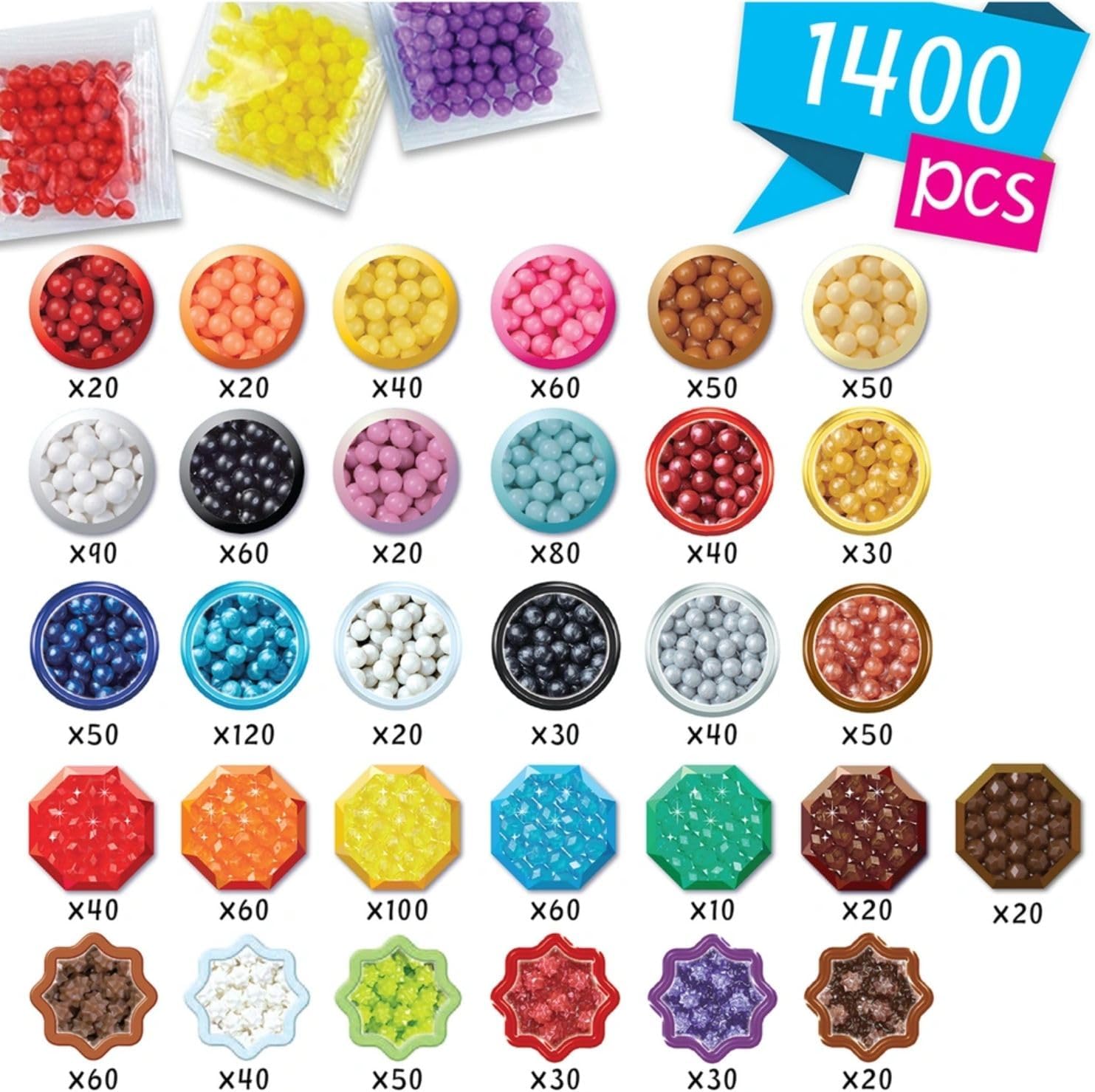Aquabeads Keychain Designer Party