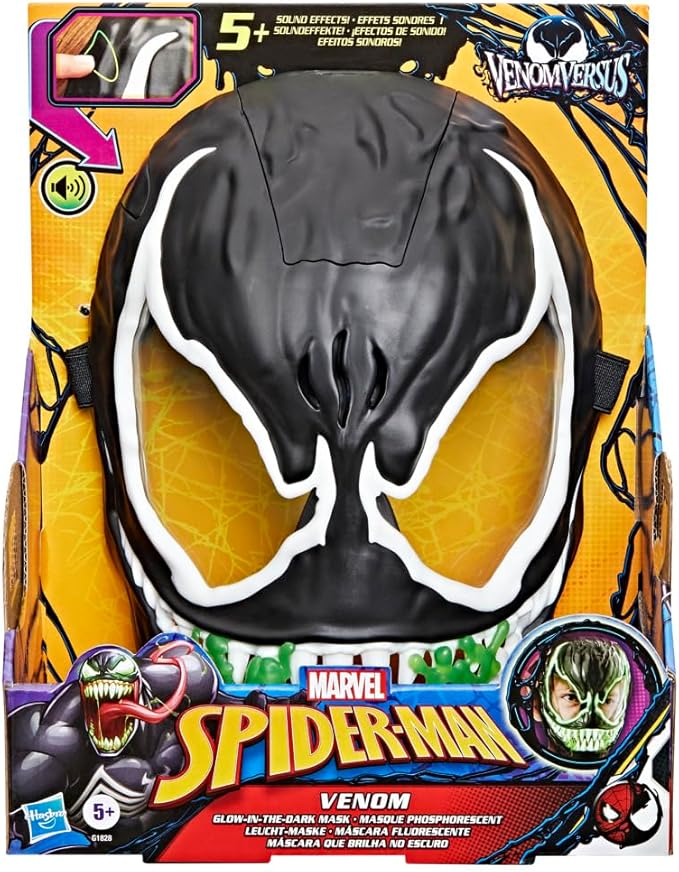 Spiderman VenomVersus Feature Venom Mask