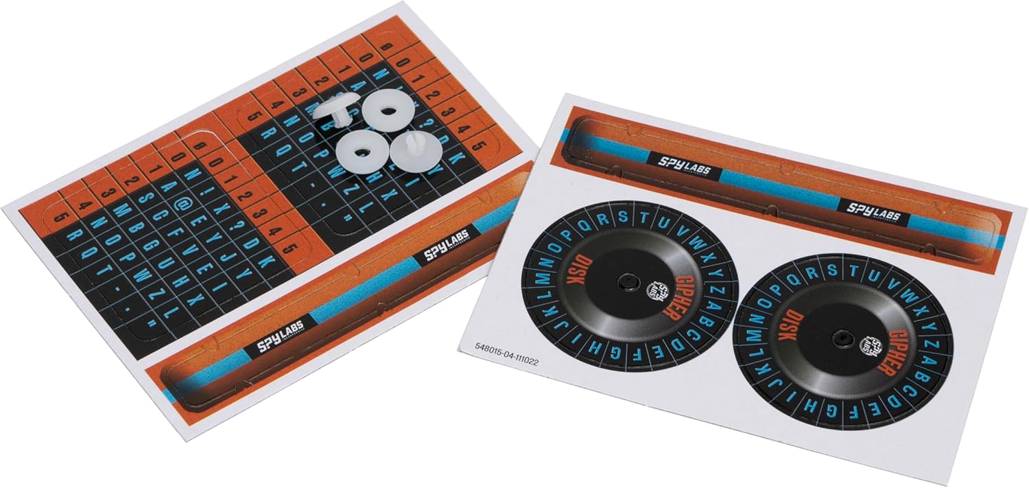 Spy Labs Secret Codes & Ciphers Kit