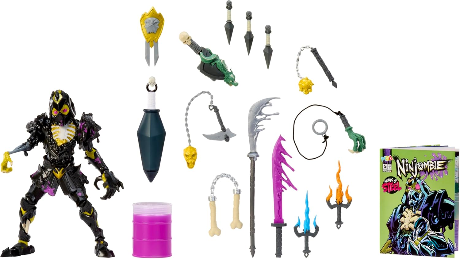 Deluxe Ninjombie Action Figure - Jonin Knight