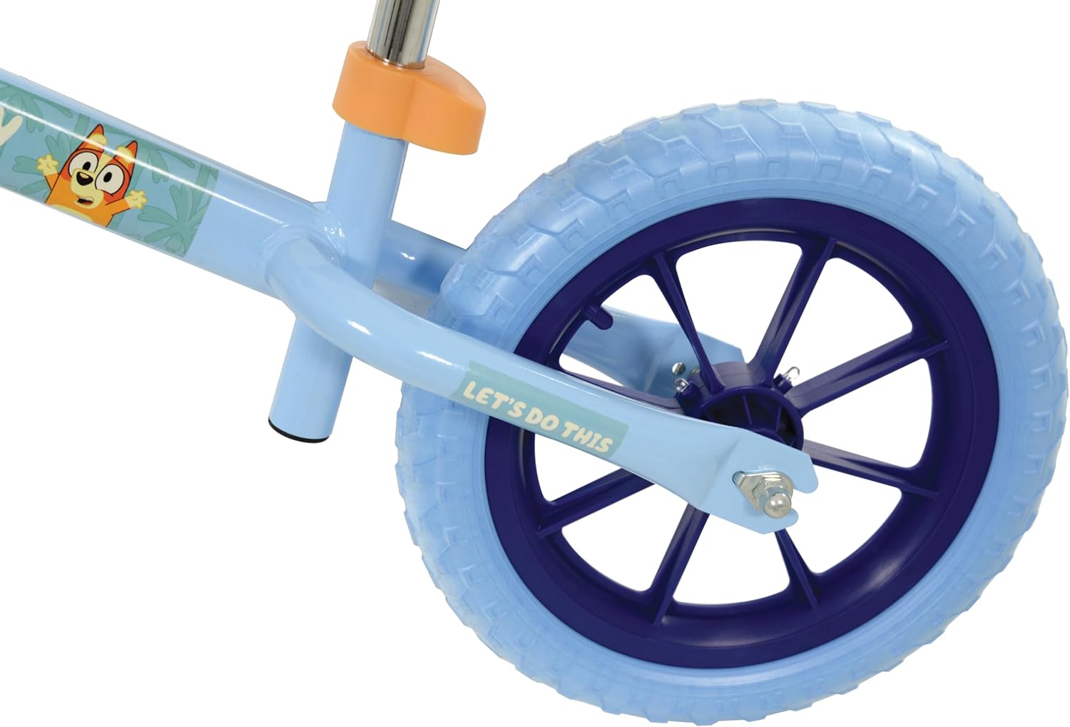 Bluey Balance Bike with Light Up Wheels