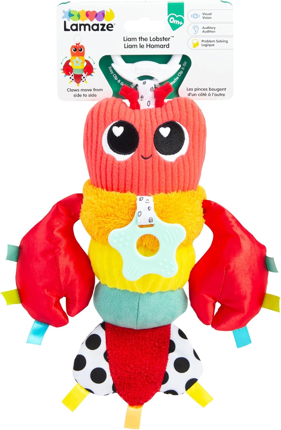 Lamaze Liam The Lobster Clip & Go