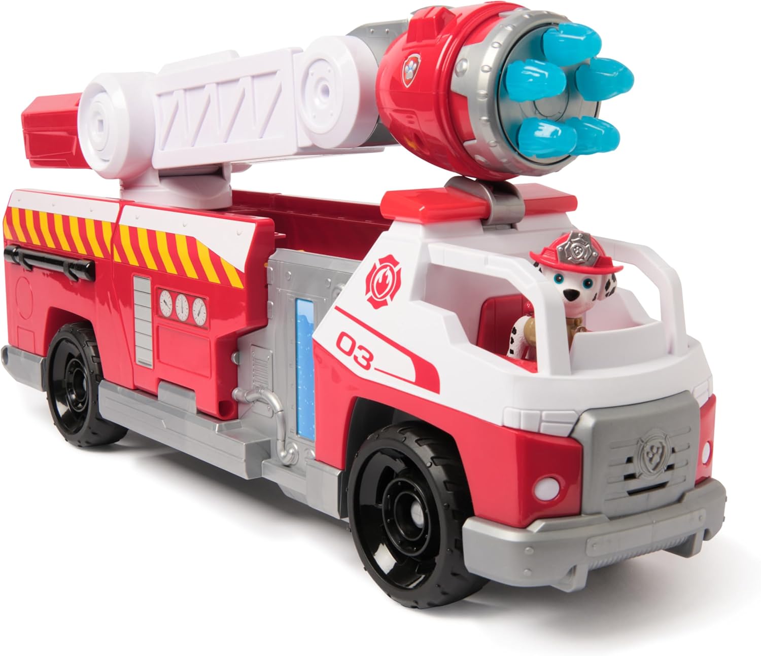 PAW Patrol Fire Rescue: Rapid Reload Fire Truck with Marshall Figure
