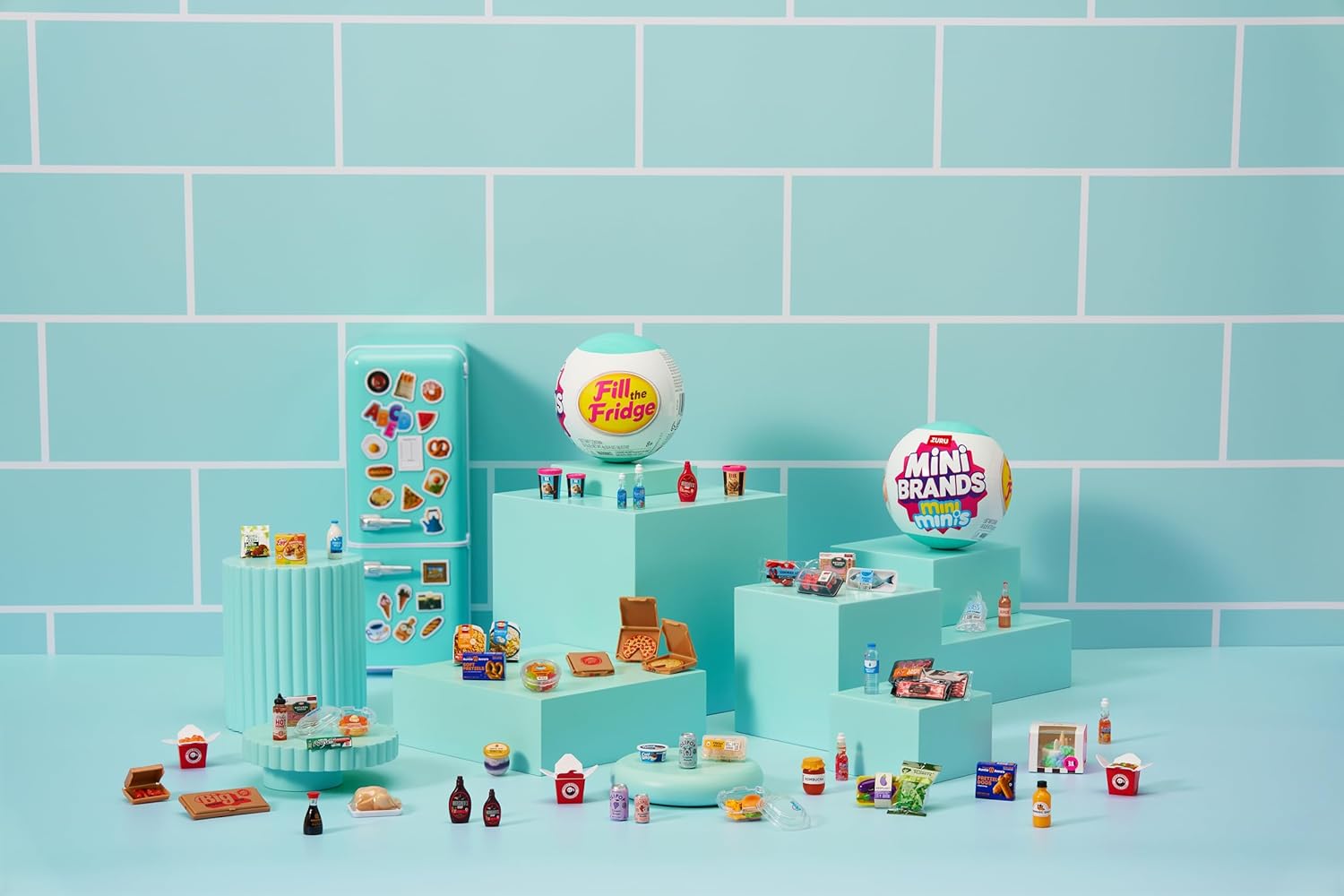 Mini Brands Fill the Fridge Playet Series 1