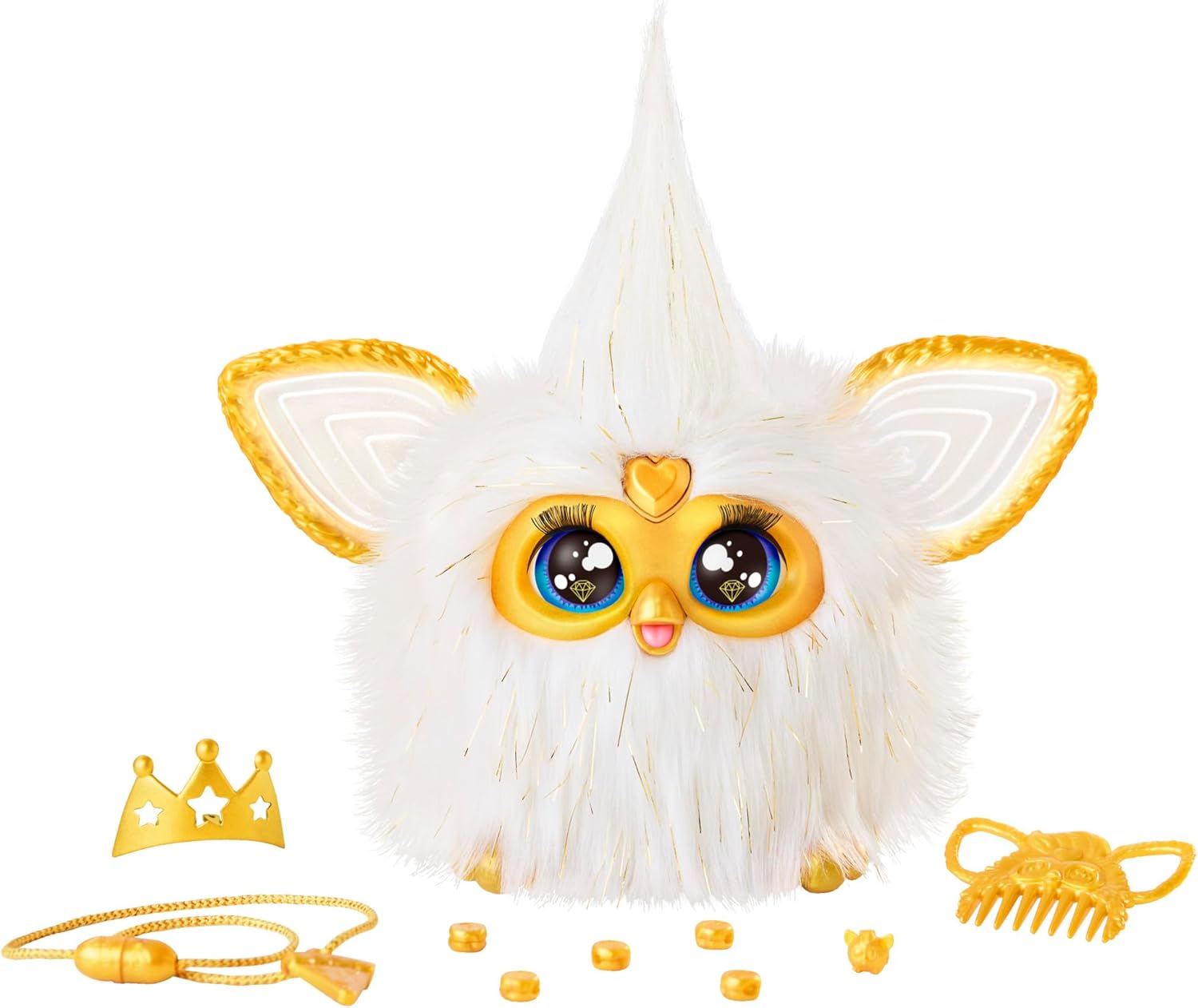 Furby Gold Glam Interactive Plush Toy