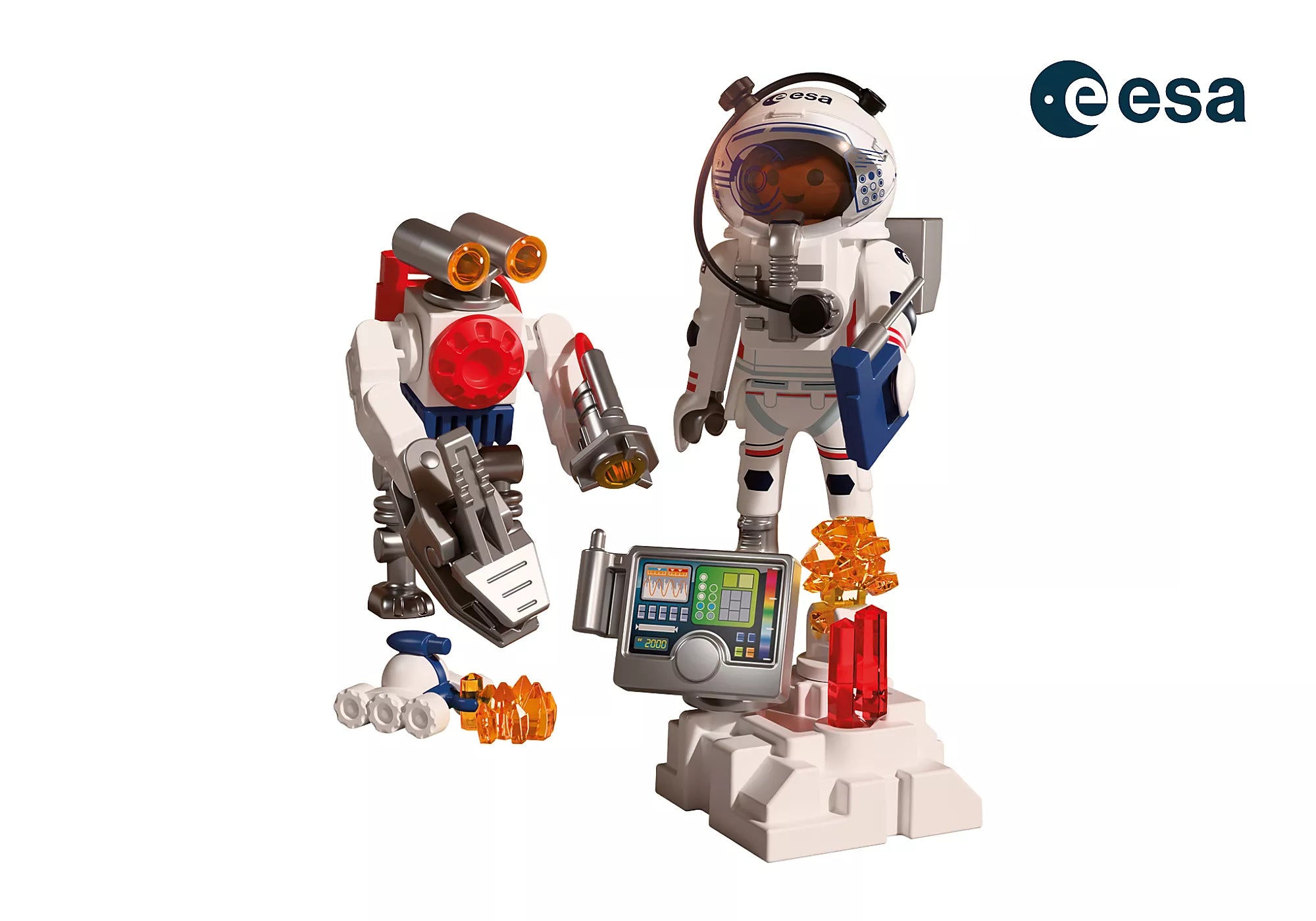 Playmobil ESA Astronaut with Robot Set