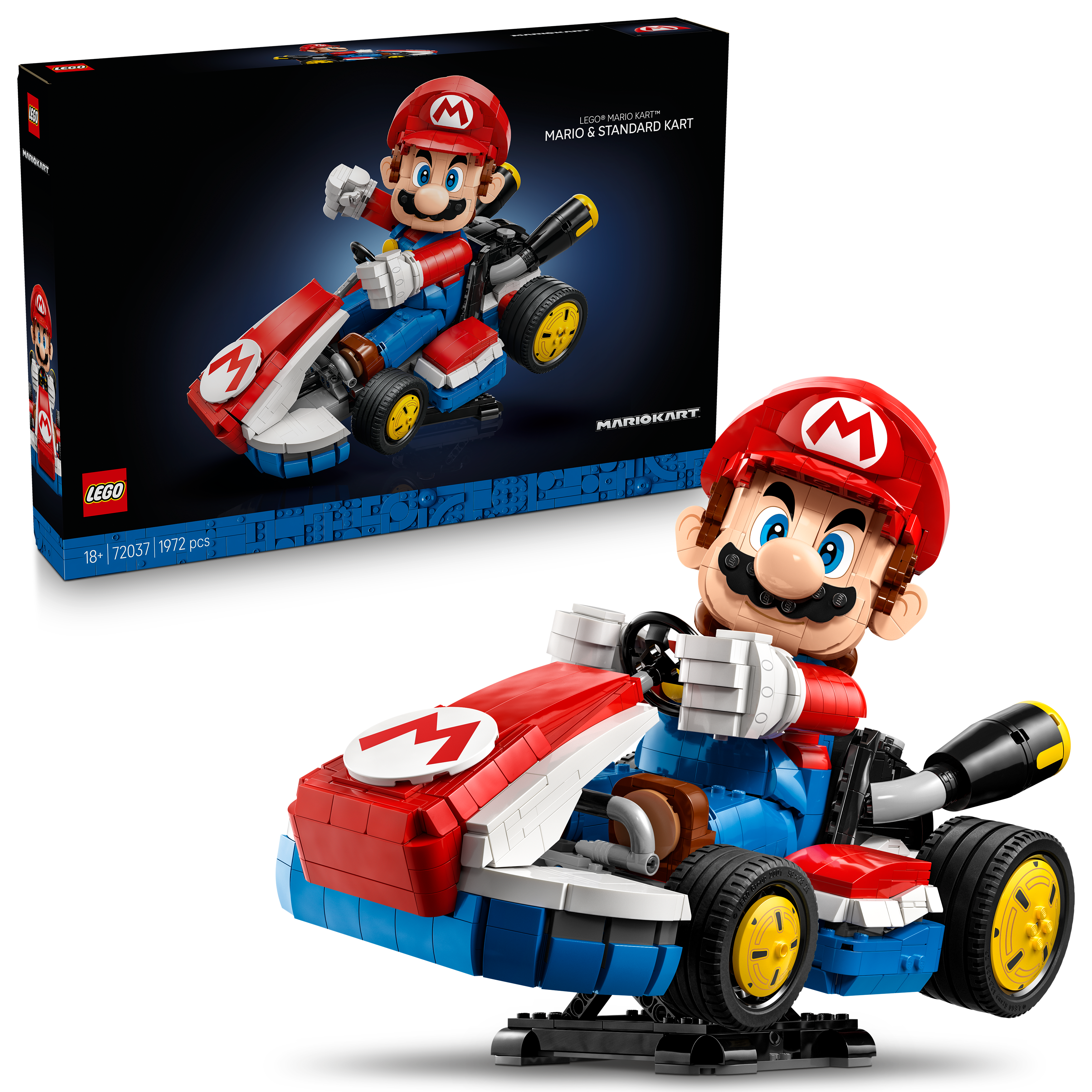 Lego 70237 Mario Kart™ – Mario & Standard Kart