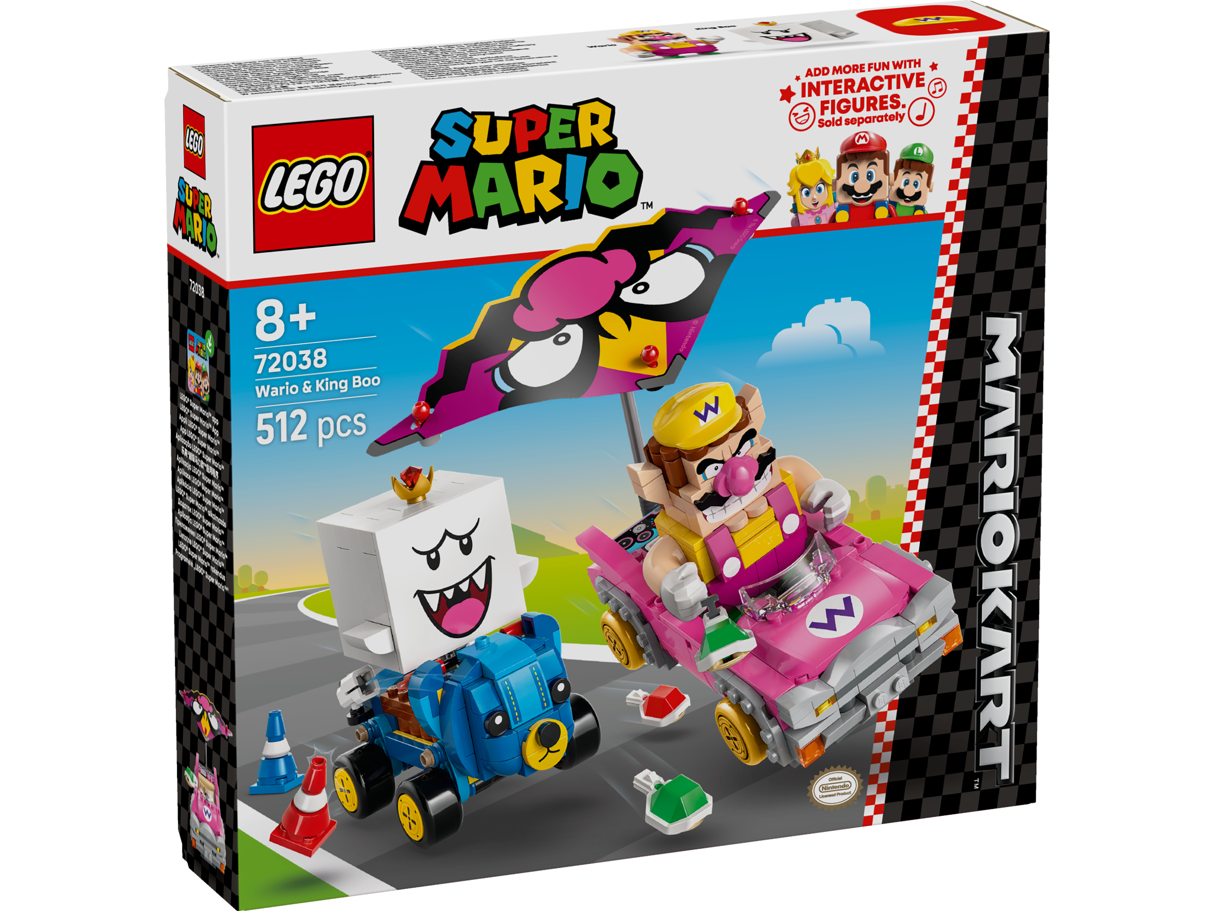Lego 72038 Mario Kart - Wario & King Boo