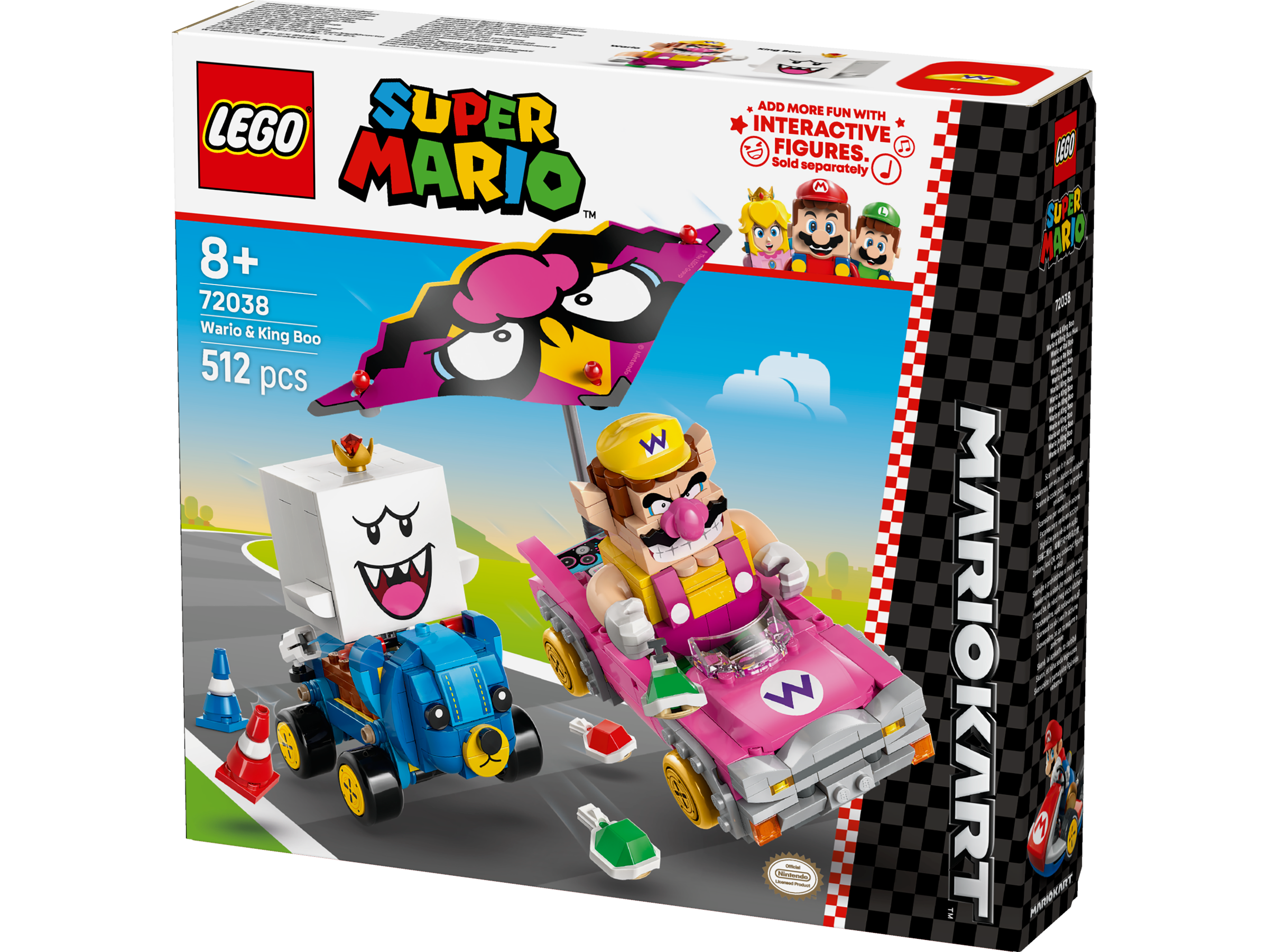 Lego 72038 Mario Kart - Wario & King Boo