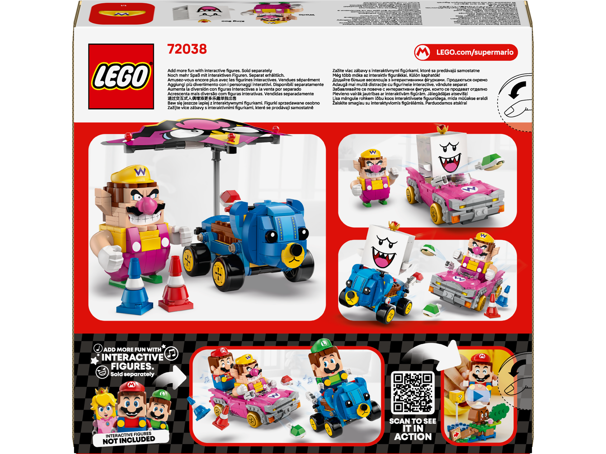 Lego 72038 Mario Kart - Wario & King Boo
