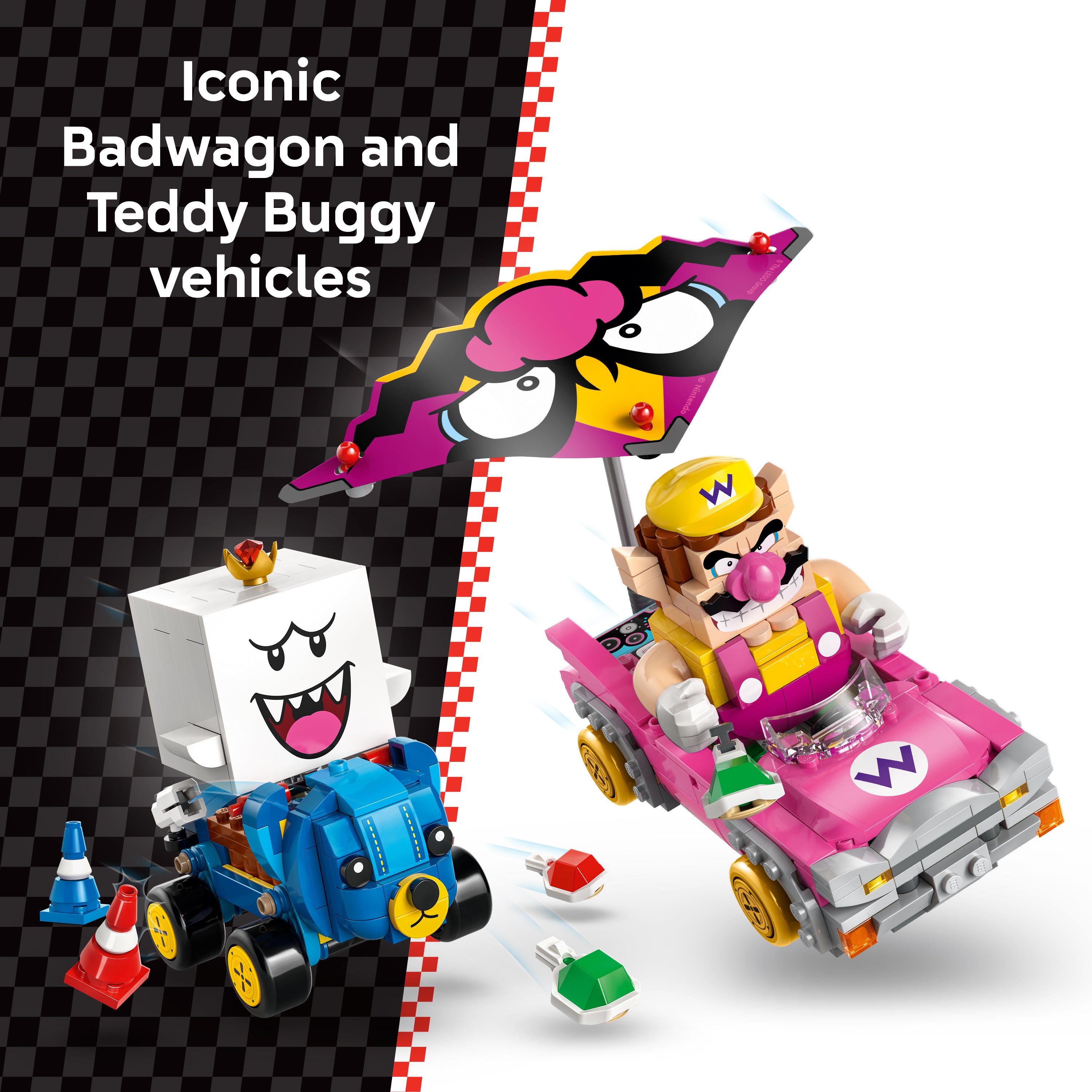 Lego 72038 Mario Kart - Wario & King Boo
