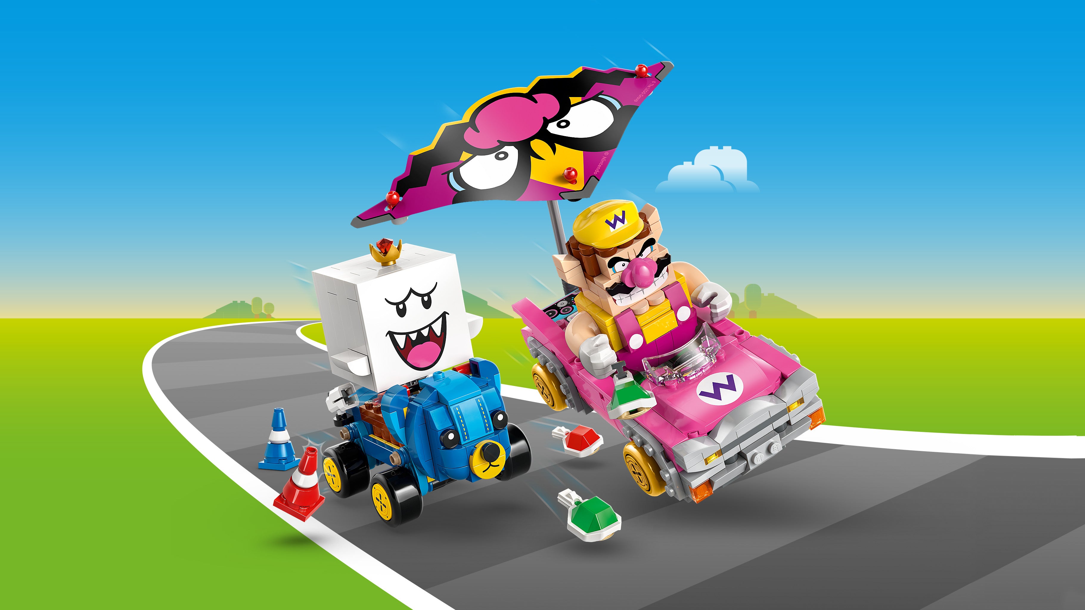 Lego 72038 Mario Kart - Wario & King Boo