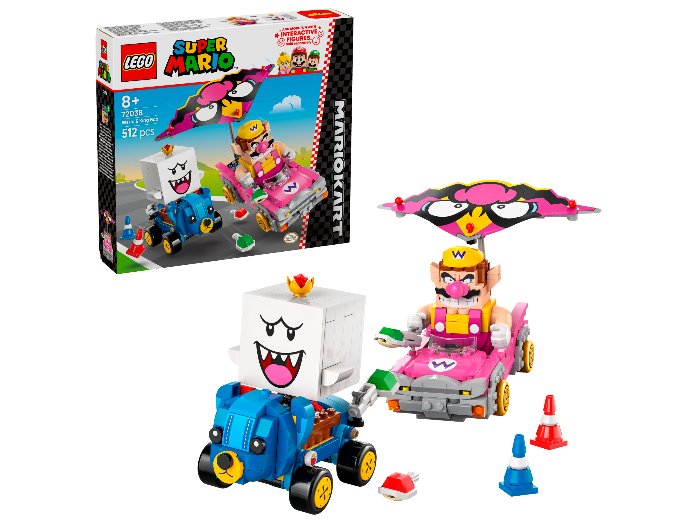 Lego 72038 Mario Kart - Wario & King Boo
