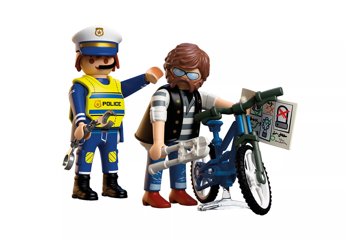 Playmobil Police Bicycle Theft Set