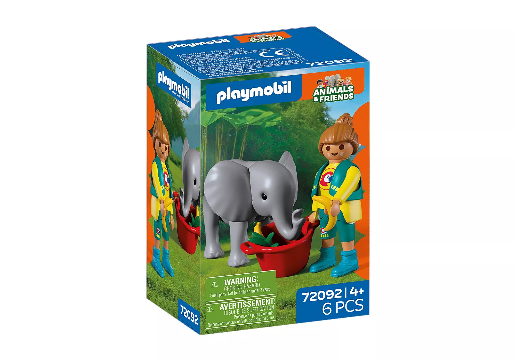 Playmobil Zoo Elephant & Zookeeper Playset