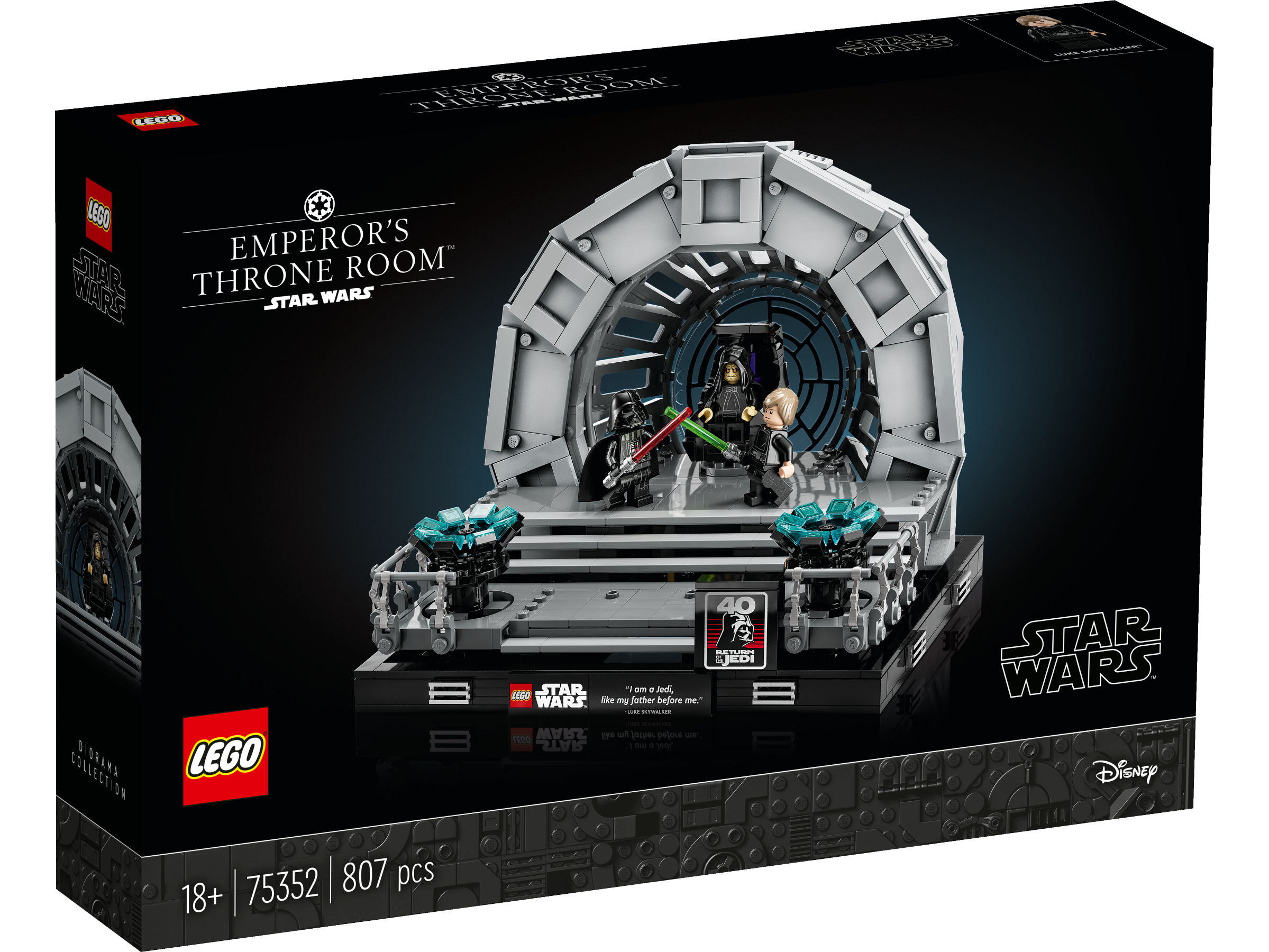 Lego 75352 Star Wars Emperors Throne Room™ Diorama