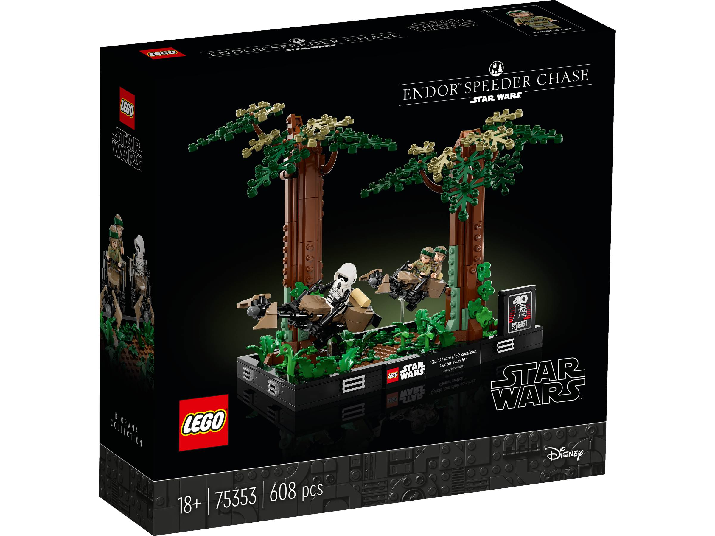 Lego 75353 Star Wars Endor™ Speeder Chase Diorama