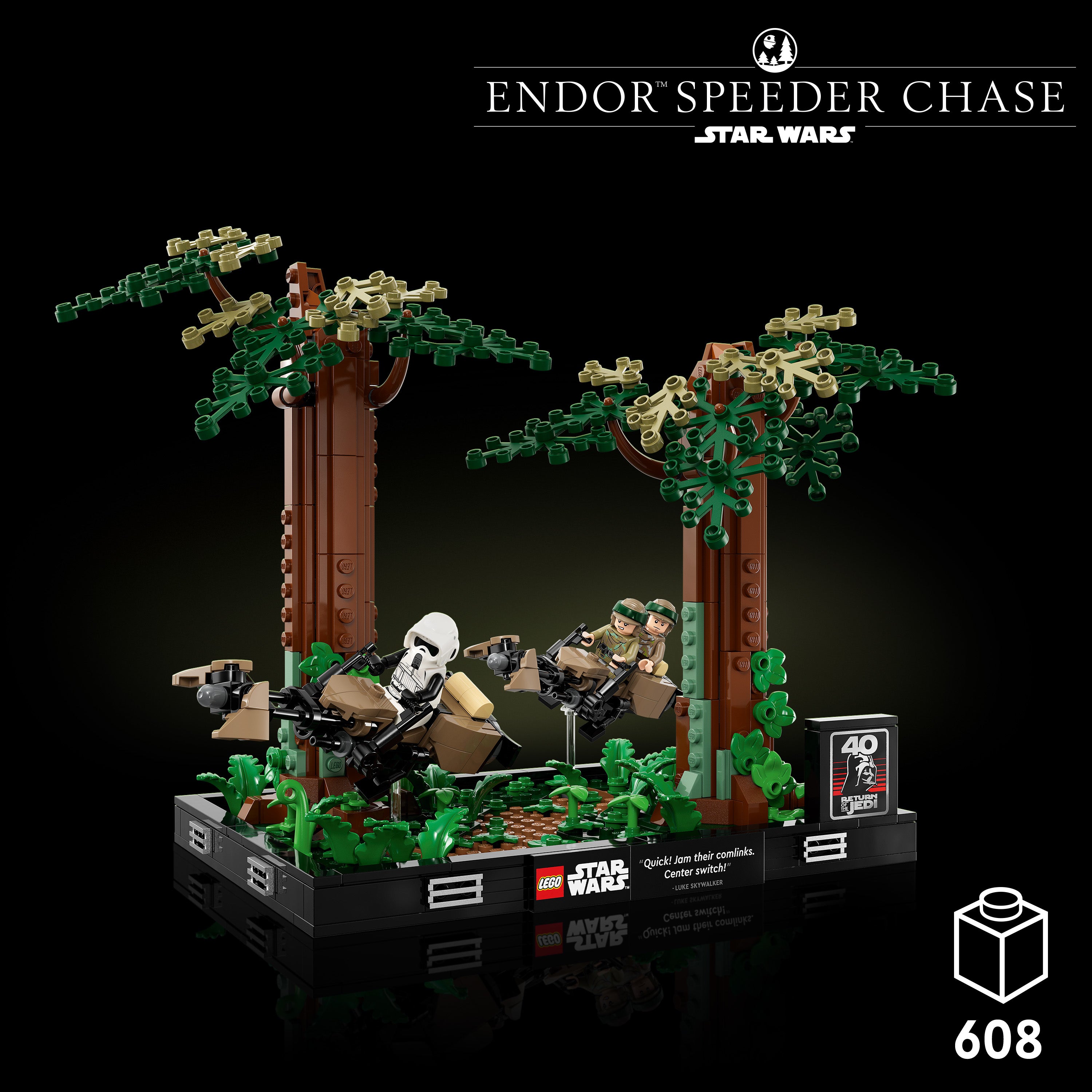 Lego 75353 Star Wars Endor™ Speeder Chase Diorama