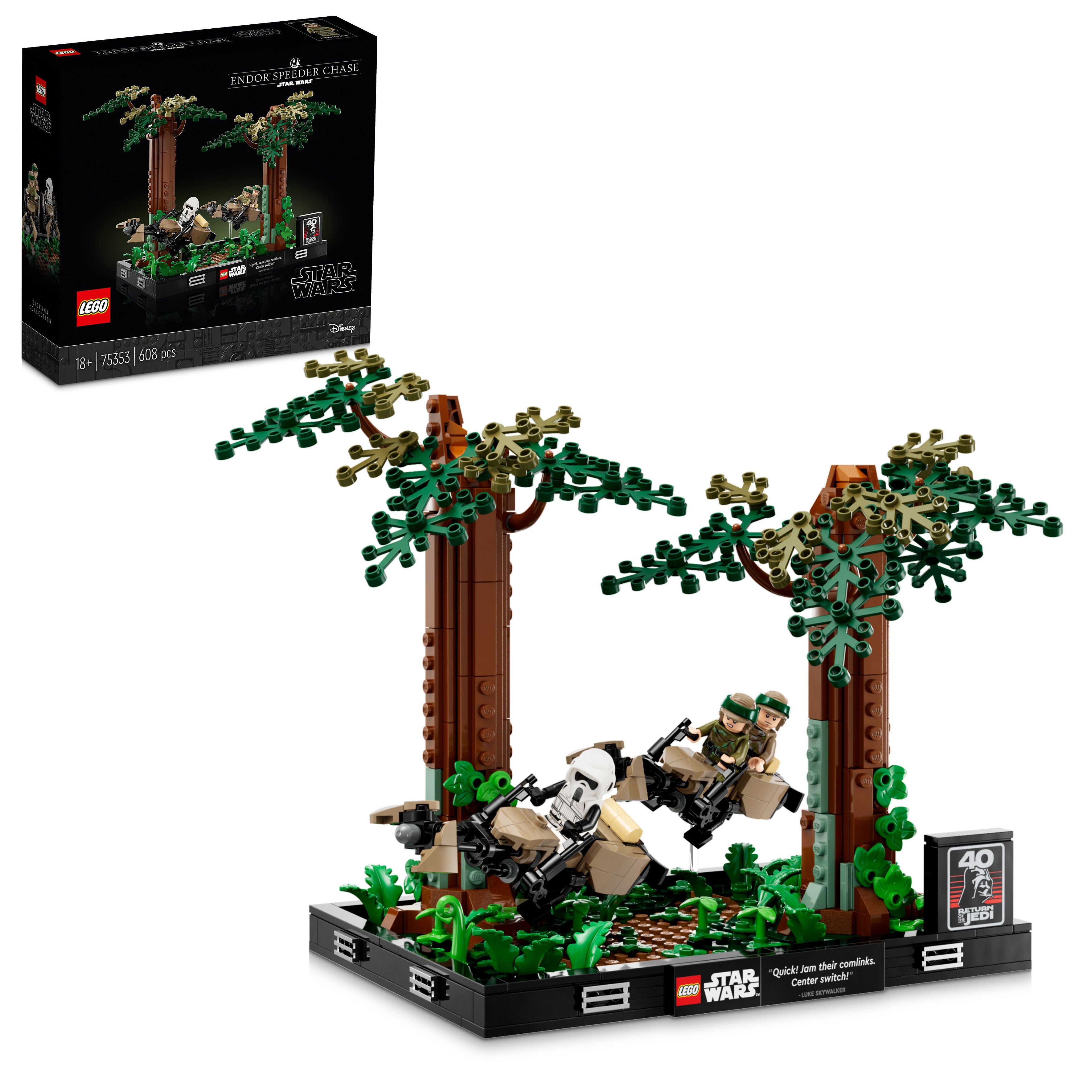 Lego star wars forest moon of endor sale