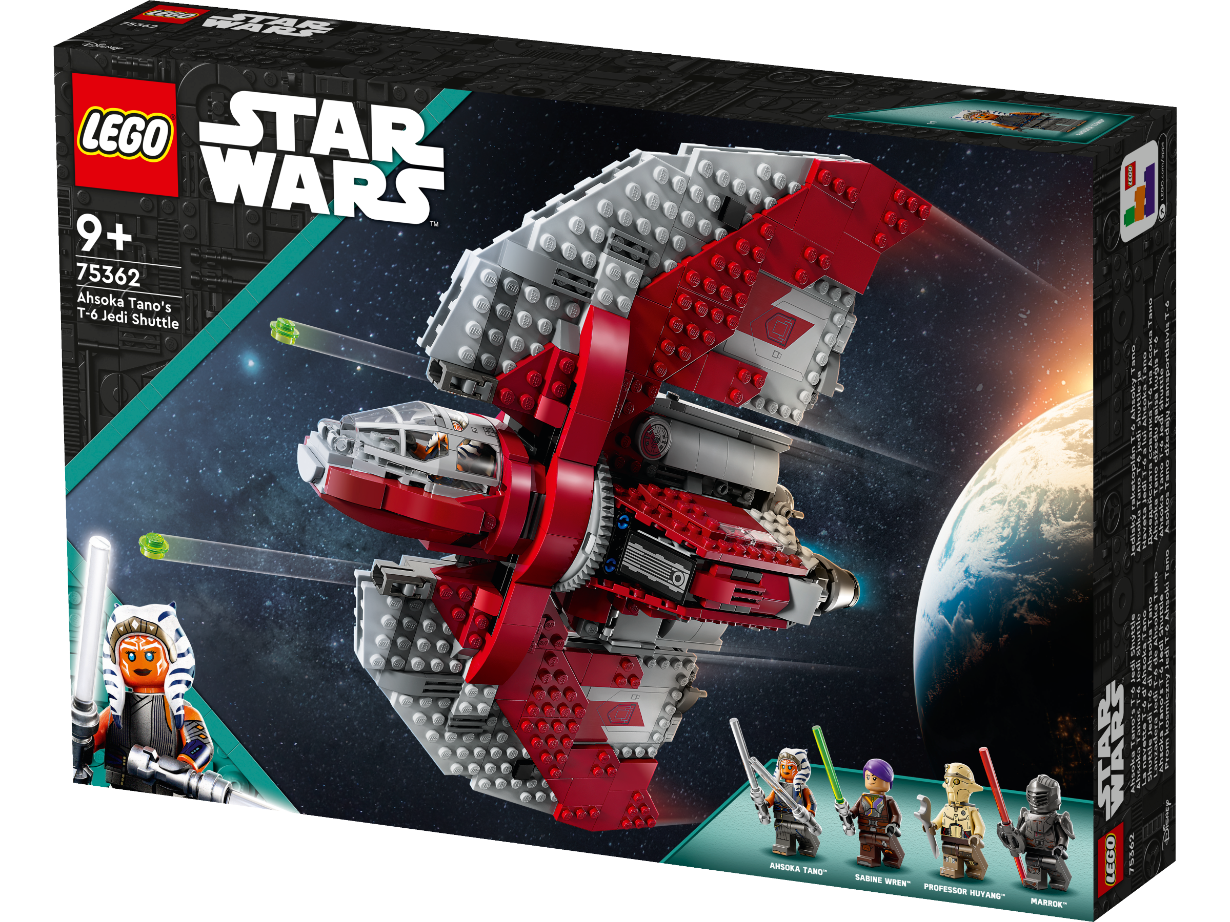 Lego 75362 Ahsoka Tanos T-6 Jedi Ship